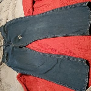 Vintage ripped Levi straight leg jeans